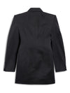 Balenciaga Hourglass Virgin Wool Double-breasted Blazer