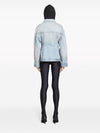 Balenciaga Hourglass silhouette denim jacket