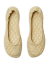 Burberry Sadler leather ballerinas