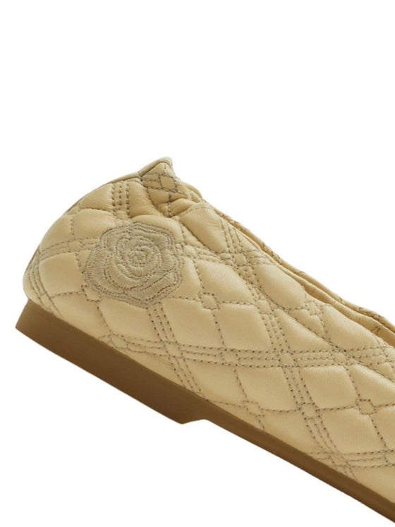 Burberry Sadler leather ballerinas