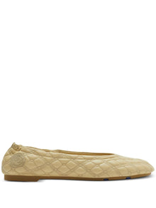  Burberry Sadler leather ballerinas