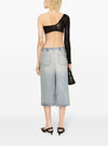 Courreges Pre Denim midi skirt