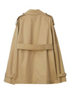 Burberry Belted Cotton Trench Coat