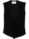 Ami Paris Wool sleeveless jacket