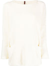 Daniela Gregis Cotton boat neck sweater