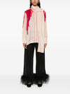 F.R.S . Printed crepe de chine shirt
