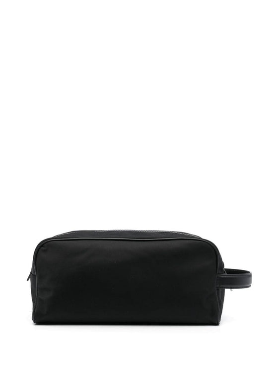 Dolce & Gabbana Nylon toiletry bag with rubberized logo