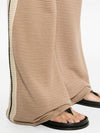 Palm Angels Logo tape knitted trousers