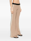 Palm Angels Logo tape knitted trousers