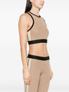 Palm Angels Knitted cropped top