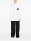 Off White Shirt with embroidery