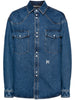 Palm Angels Monogram denim shirt