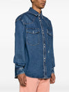 Palm Angels Monogram denim shirt