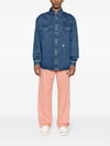 Palm Angels Monogram denim shirt