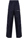 Palm Angels Conscious Criteria page Logo track pants