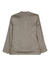 Alysi Striped single-breasted jacket