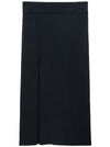 Filippa K Conscious Criteria page Cable knit asymmetrical skirt