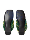 Burberry check pool flat slides