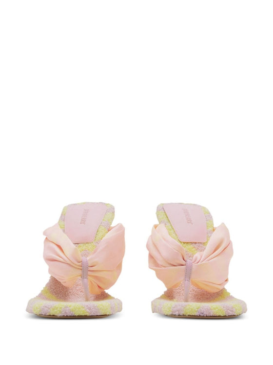 Burberry Check Pool 105mm Open Toe Sandals