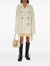 Burberry Short silk trench coat