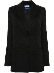  Off White single-breasted virgin-wool blazer