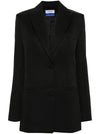 Off White single-breasted virgin-wool blazer