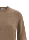Nude Curved Sleeve Sweater