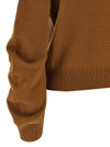 Nude Curved Sleeve Sweater