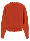 Nude Fringed Hem Sweater