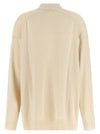 Nude Beige Ring Neck Sweater