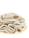 Nude Knitted Pin With Drawstring