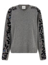 Nude Sequin Sweater