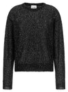 Nude Micro Sequin Sweater