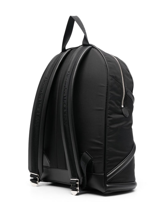 Alexander McQueen The Harness Logo Backpack
