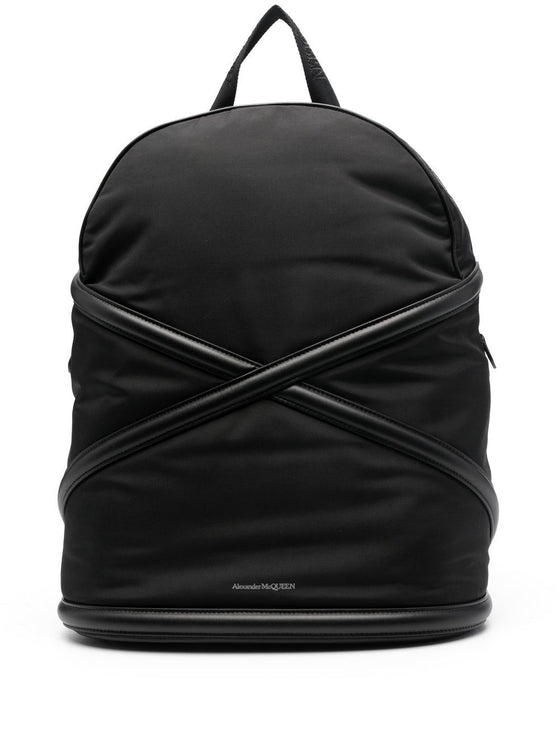 Alexander McQueen The Harness Logo Backpack