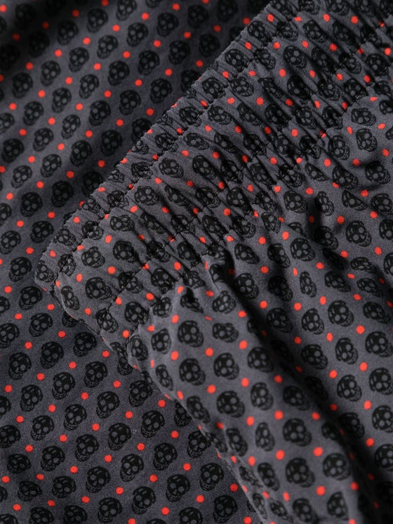 Alexander McQueen skull motif swim shorts