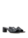 Alexander McQueen seal leather mules