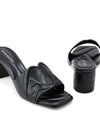 Alexander McQueen seal leather mules