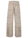 Fermas.Club Suede cargo trousers
