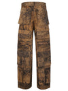 Fermas.Club Leather cargo trousers