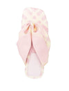 Burberry check thong sandals