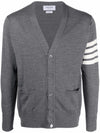 Thom Browne 4Bar wool cardigan