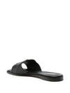 Alexander McQueen logo-embossed leather sandals