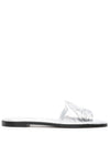 Alexander McQueen Slide sandals with embossed logo