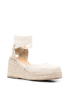 Castañer Tina Raffia Wedge Espadrilles