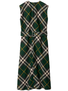  Burberry Nova Check Midi Dress