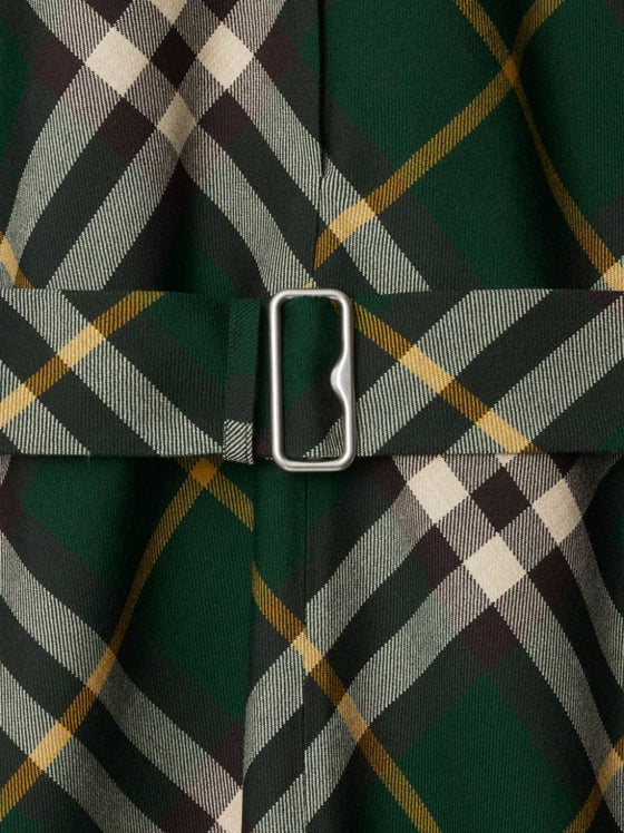 Burberry Nova Check Midi Dress