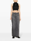 Courreges Pre Cropped track vest