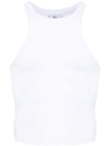 Vetements Logo cotton tank top