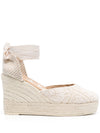 Manebí Manebi Yucatán Crochet Wedge Espadrilles